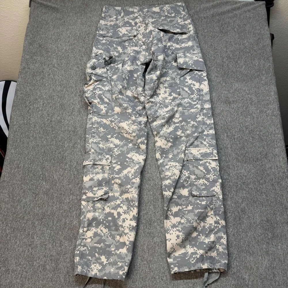 US Military ACU‎ Digital Camo Cargo Pants Small Long UCP Tactical Ripstop
